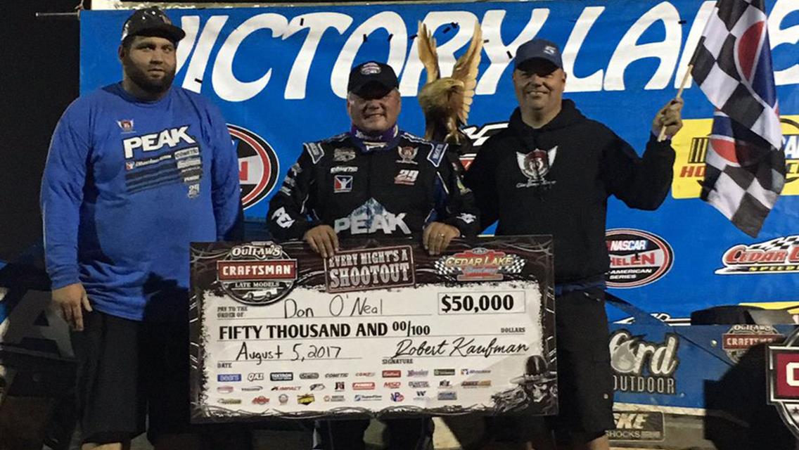 O&#39;Neal bags $50-K USA Nationals prize