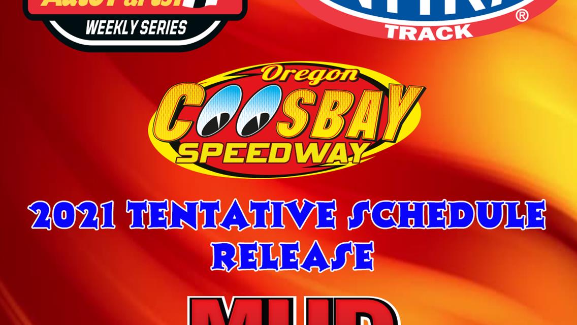 2021 Tentative Schedule Released