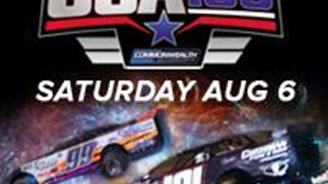 Speedway to host the 40th Annual Aaronâ€™s USA 100 This Saturday August 6th; Final Race of the Colonial Clash Championship