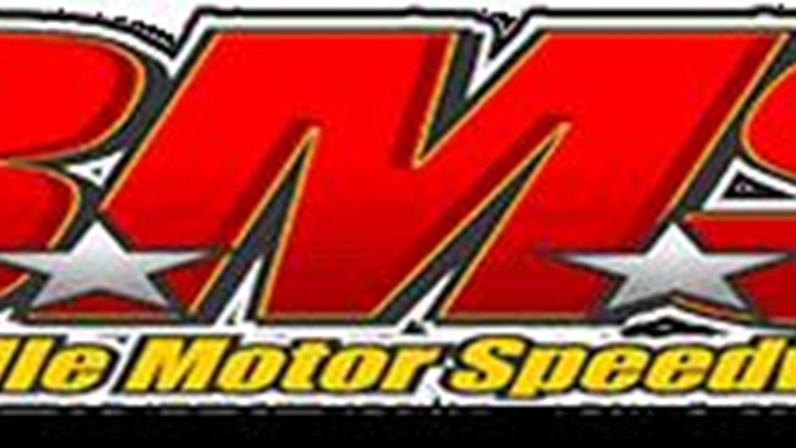 Schedule Update: Arrowhead Speedway Replaces the Friday, July 18th BMS Date.