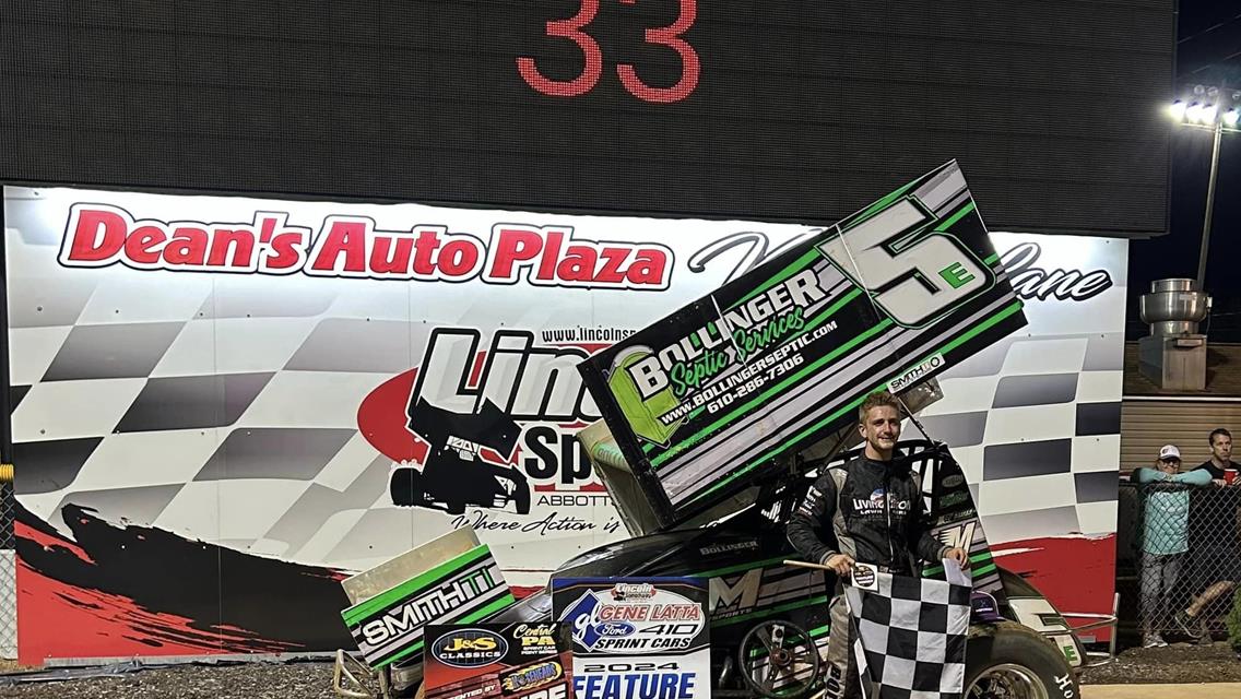 AARON BOLLINGER GOES BACK TO BACK; Mike Bittinger Scores 358 Sprint Victory