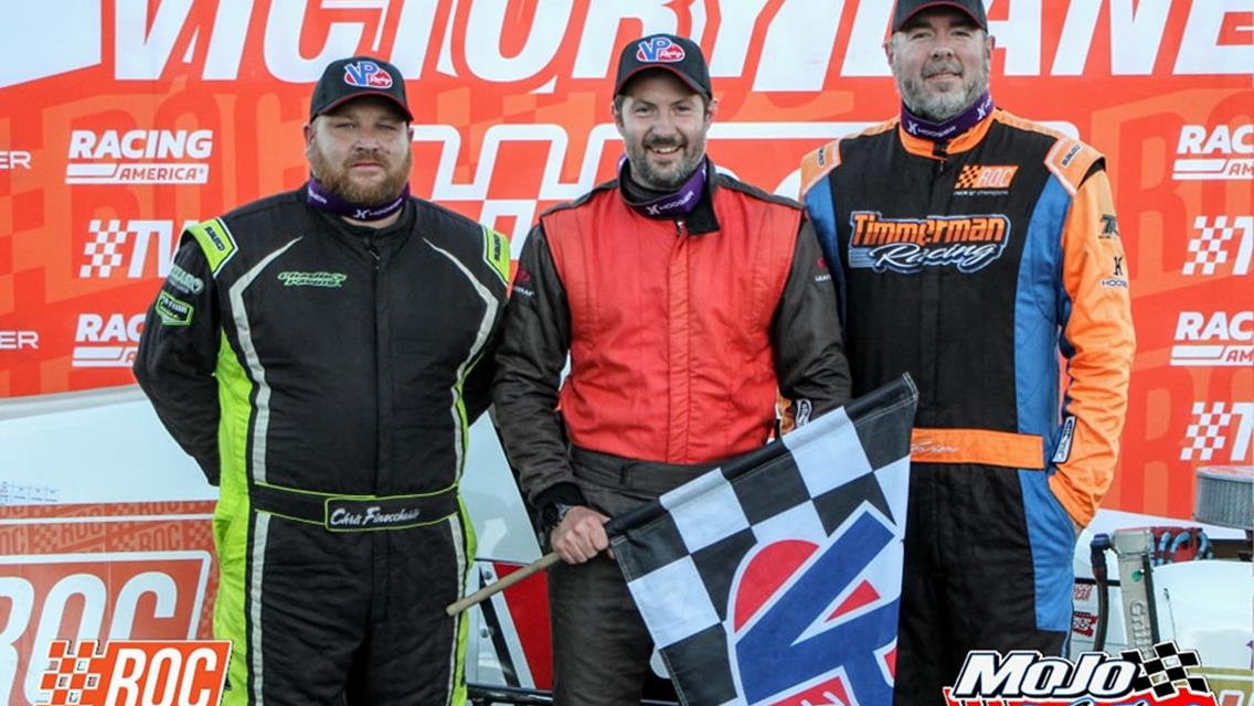 JOE EVANS, JOE MANCUSO, RUSS BULGER, JR AND JEANA DIETZ RACE TO “FALL SHOOTOUT” VICTORY AT WYOMING COUNTY INTERNATIONAL SPEEDWAY “THE BULLRING”