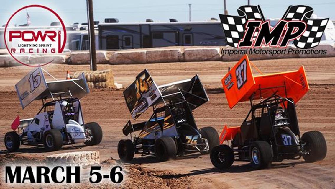 POWRi Southwest Lightning Sprints to Begin Season Wingless