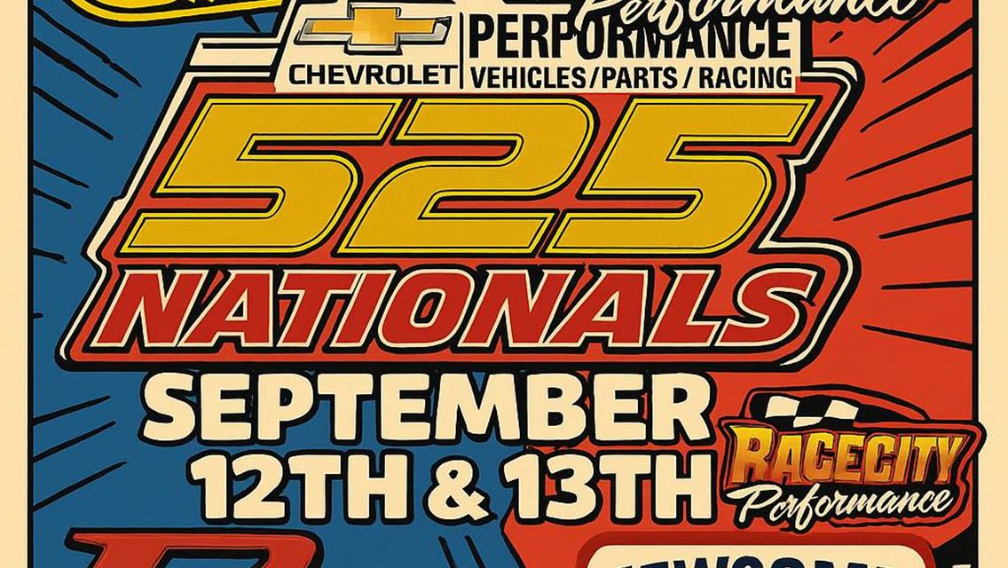 Chevrolet Performance CT 525 Nationals Coming to Harris Speedway 9/12-9/13 2025!