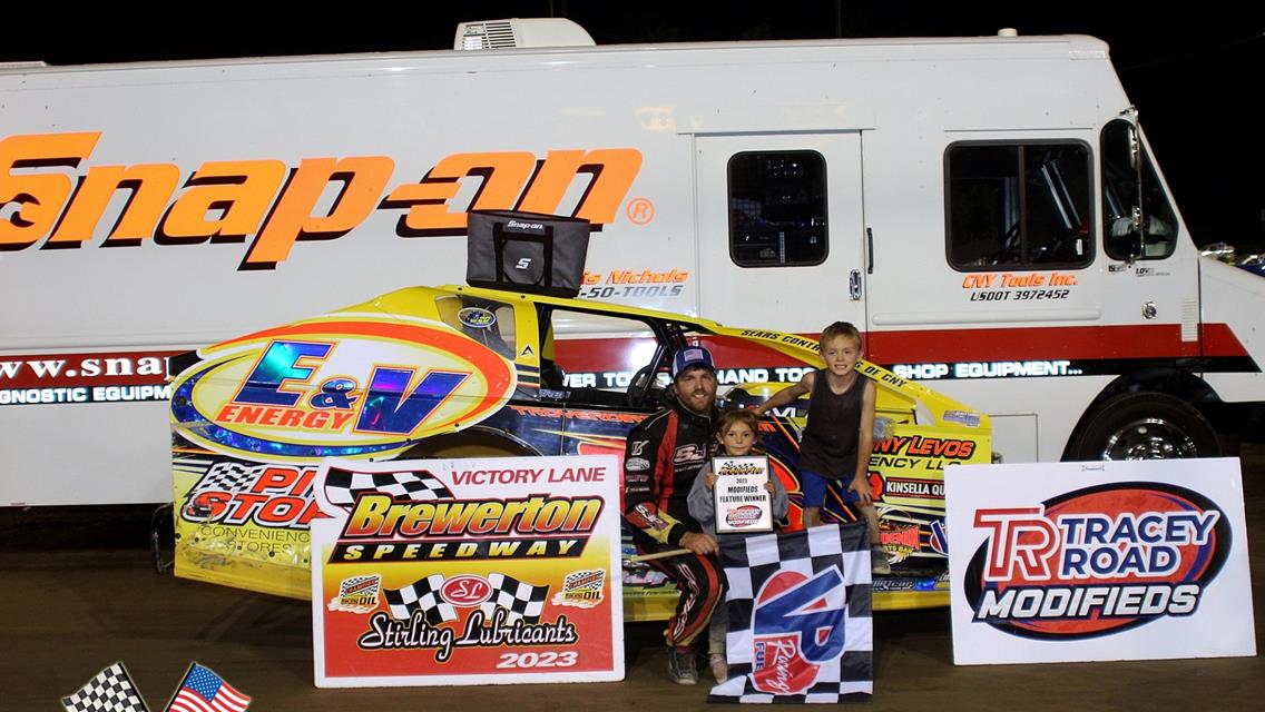 Sears, Colagiovanni, Carvey, and Babcock Brewerton Speedway Feature Winners