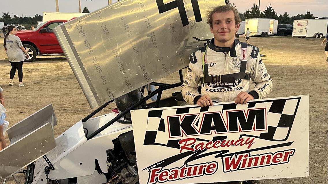 Kounkel, Kaller, Roberts, and Friesen Capture NOW600 Weekly Racing Wins on Saturday at KAM Raceway!