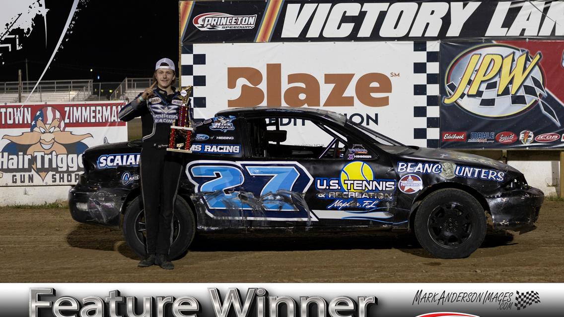 Fosso Fairs Well After Winning His 3rd Straight Hornet Feature on Fair Night!