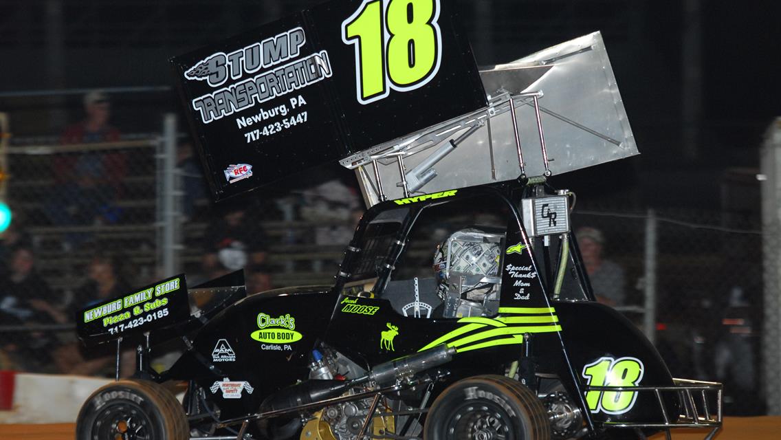 From the infield at Selinsgrove Speedway