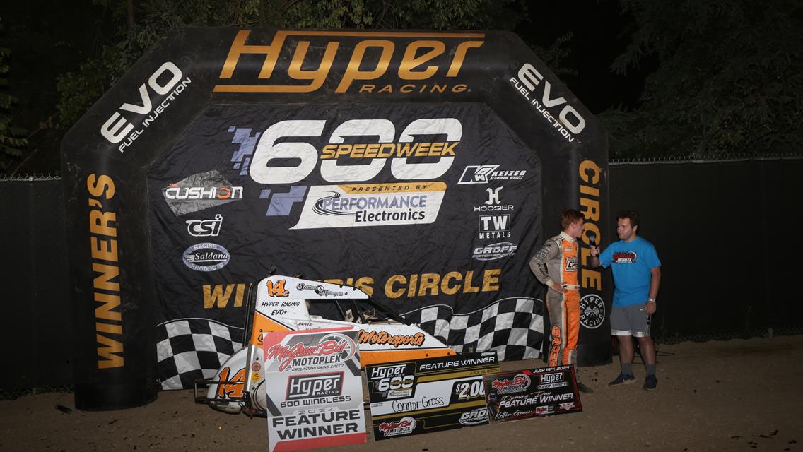 Connor Gross-Hyper Speedweek Winner