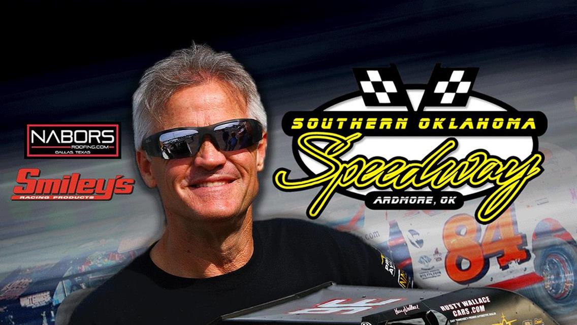 Special Guest Kenny Wallace; Tony Stewart, Kasey Kahne &amp; the All Star Circuit of Champions Head to Southern Oklahoma Speedway Thurs. June 11th!