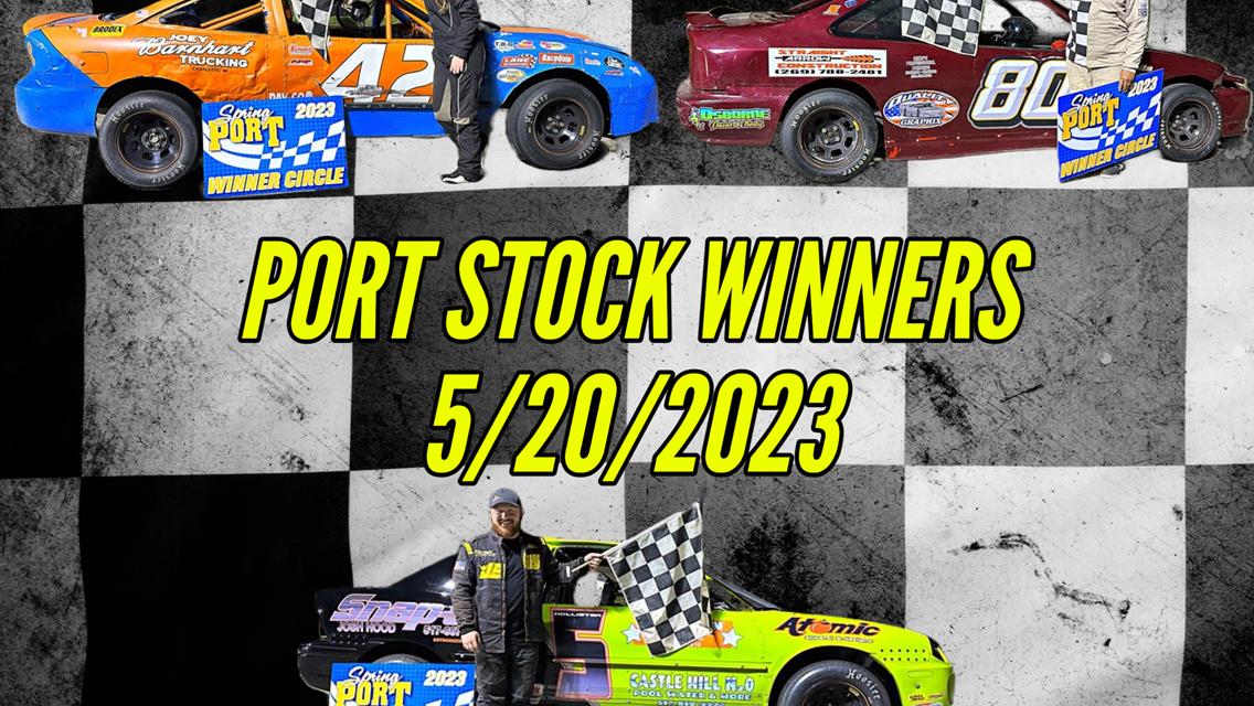 Ryan Hollister, Michael Rose, and Katelyn Davis Win Port Stock Features 5/20/23