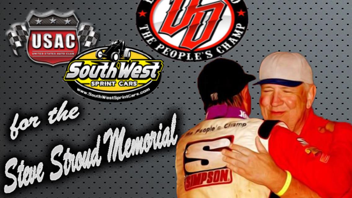 DARLAND TO HONOR STROUD IN SATURDAY&#39;S USAC SOUTHWEST SPRINT RACE AT CANYON