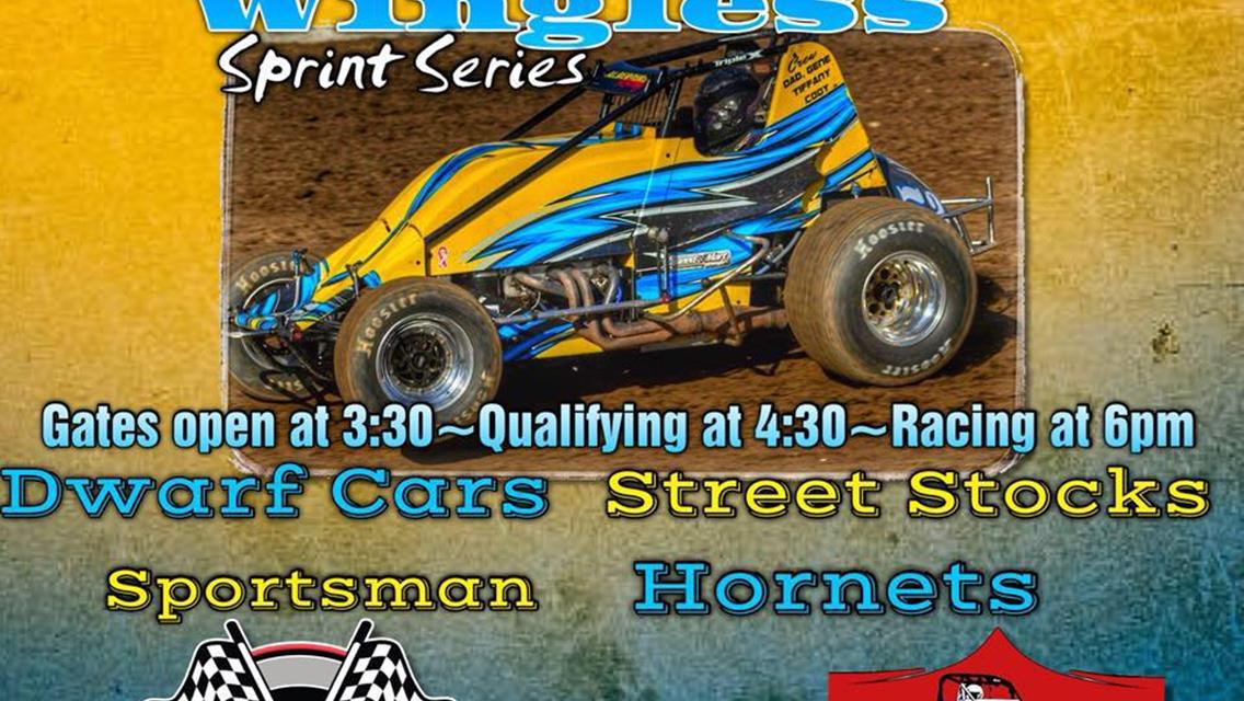 Wingless Sprints Return To Willamette; Dwarfs, Street Stocks, And Hornets Also In Action