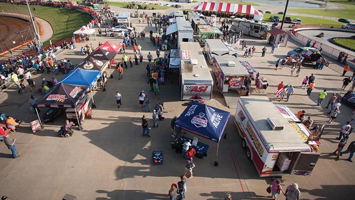 Vendor spaces available on Lucas Oil Speedway&#39;s Midway areas for upcoming season