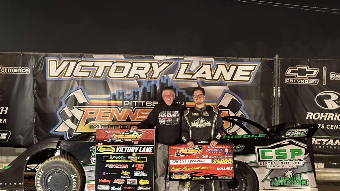 Wheel-to-Wheel Action: Moran, Davenport, Ferguson, and Blair Highlight Pittsburgher Weekend (Full Write Up Results)