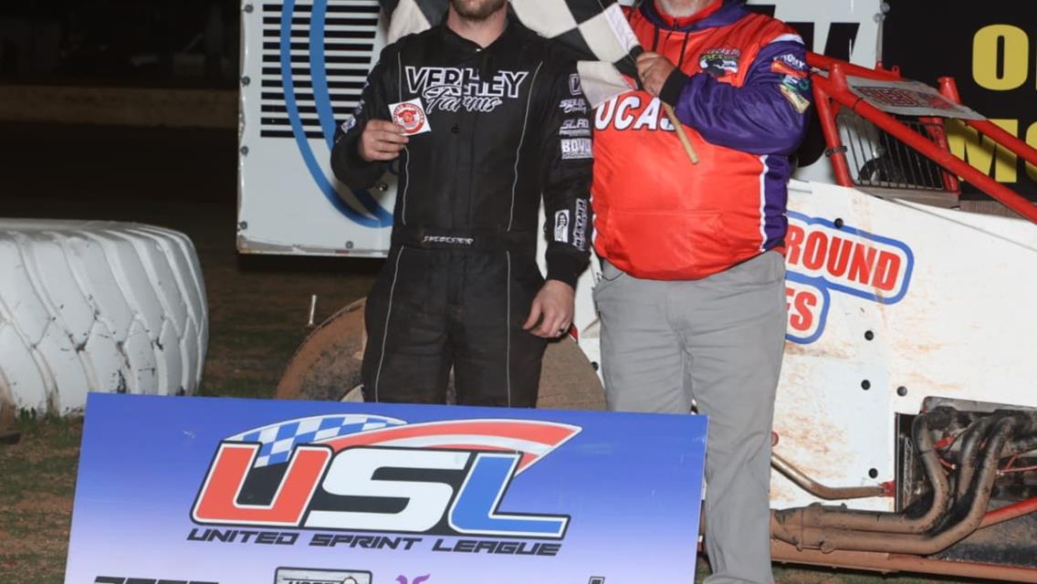 Steven Shebester Unstoppable With United Sprint League at Lawton Speedway