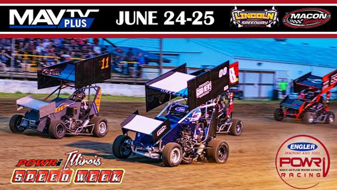 POWRi Micro League Readies for POWRi Illinois SPEEDWeek Showcase