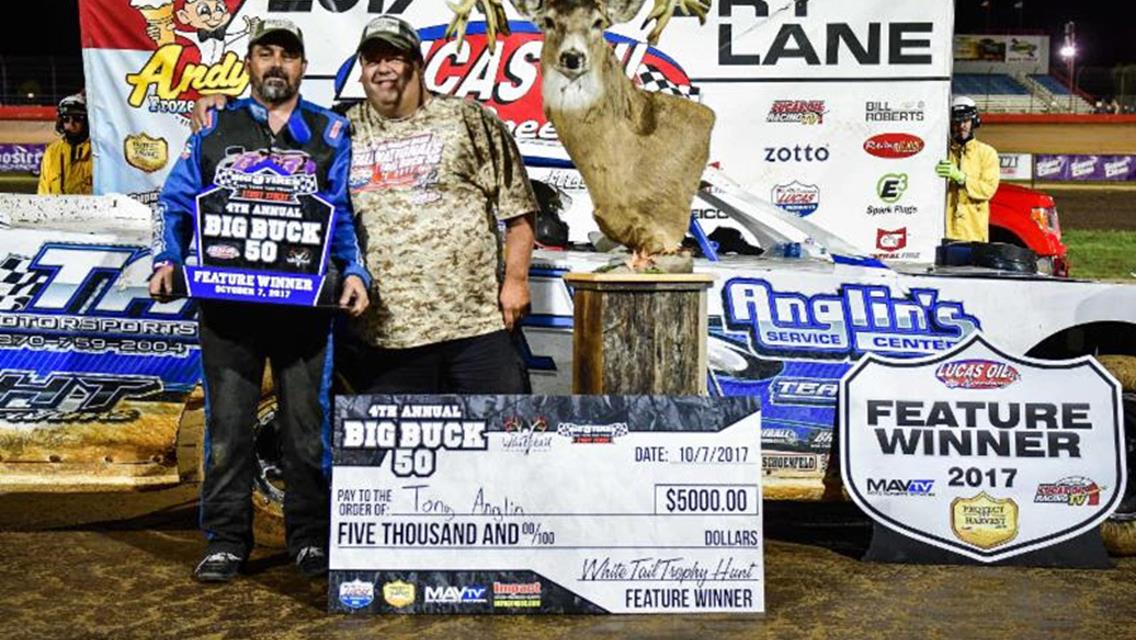 Stovall, Anglin shine at Lucas Oil Speedway