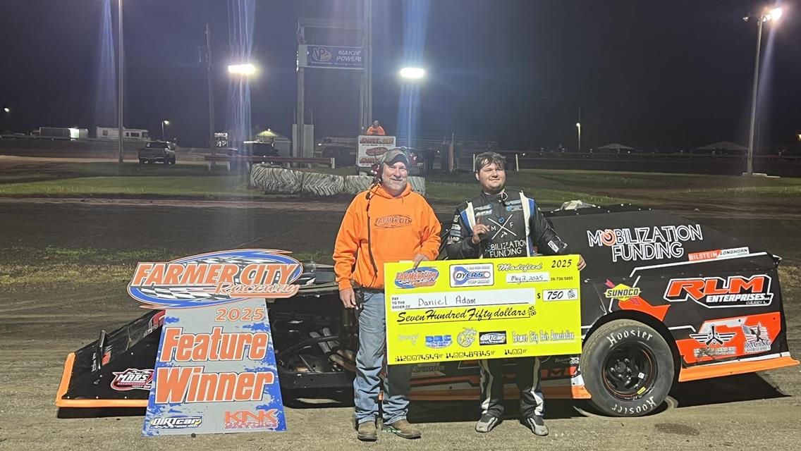 Farmer City Raceway (Farmer City, IL) – May 2nd, 2025.