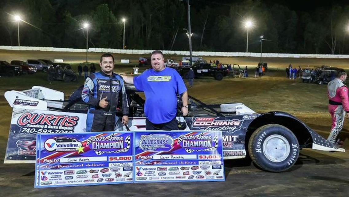 Colten Burdette of Parkersburg, WV was crowned the 2025 Battle of the Bluegrass DIRTcar Series presented by Slicker Graphics champion, worth $3,000, and also garnered top honors in the Valvoline Weekend Allstars mini-series, which was worth $5,000.