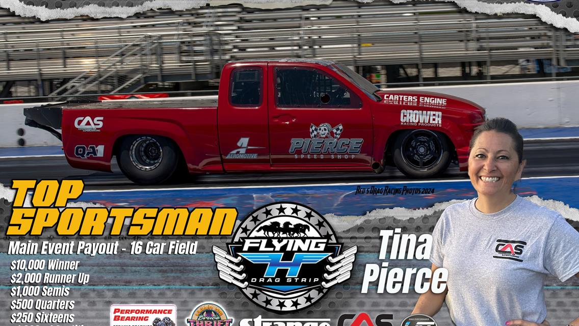 Tina Pierce Racing is bringing the Colorado to take home that Top Sportsman money at the Smack Down 2024!