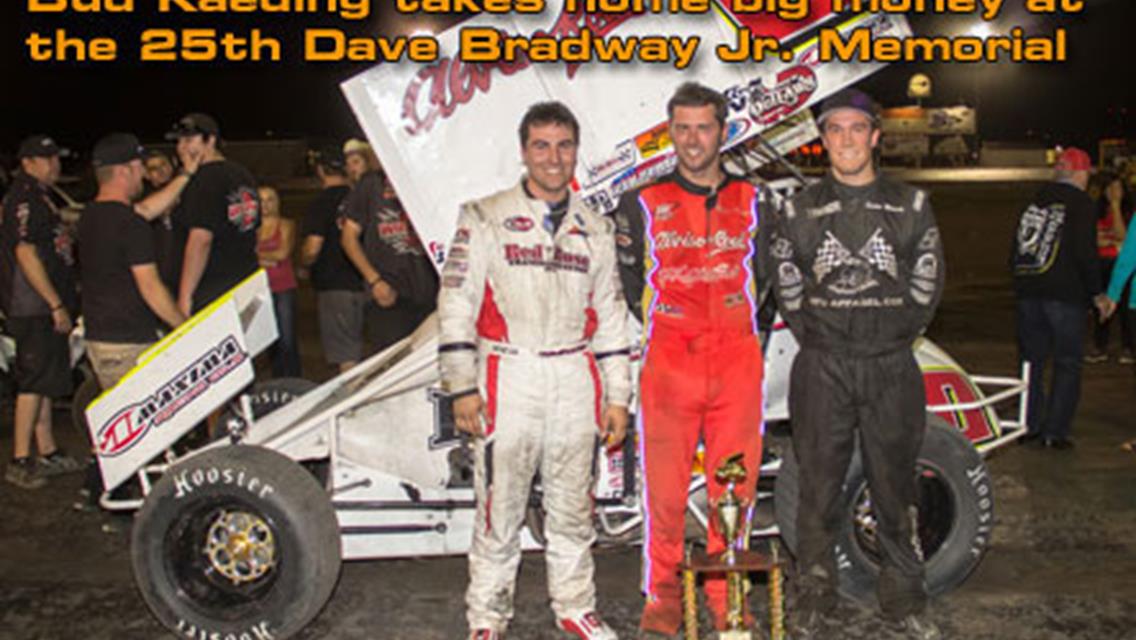 Bud Kaeding takes home big money at the 25th Dave Bradway Jr. Memorial