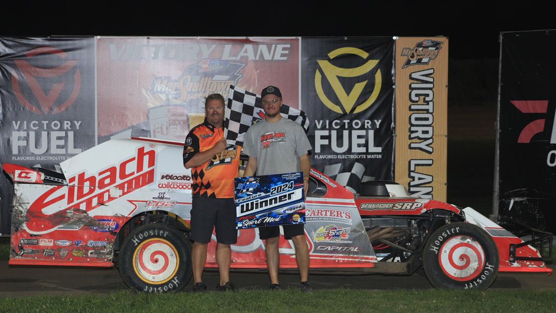 Ward gets 100th IMCA Modified win at Marshalltown Speedway, Reynolds, Carter, Dhondt, Raffurty, and Grady also see checkers