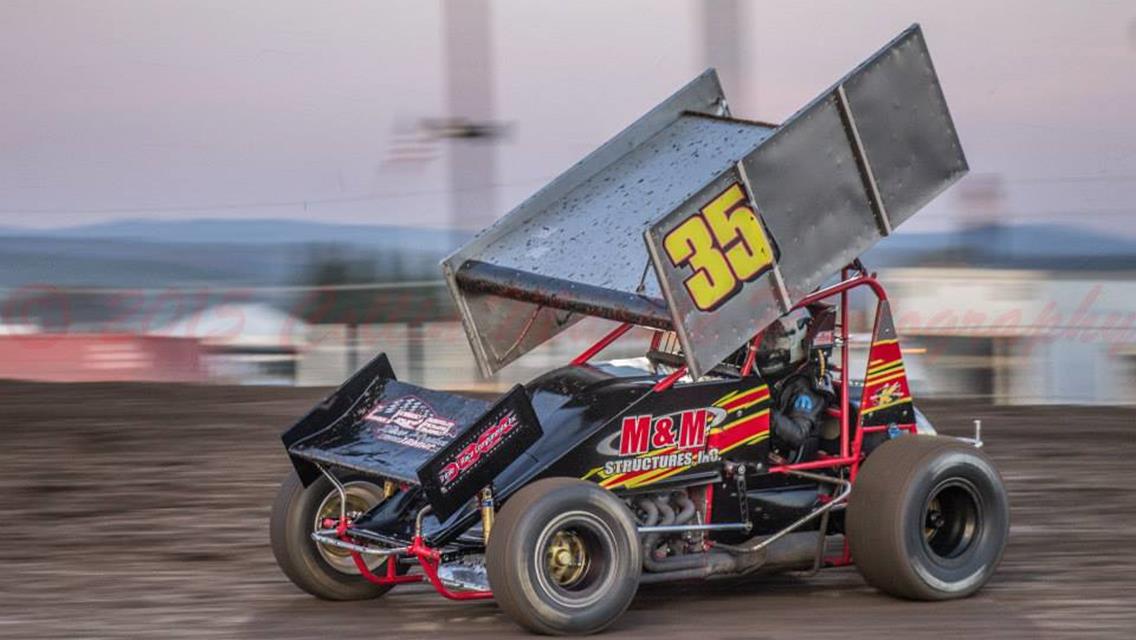 Scelzi Captures Hard Charger Award During Career-Best World of Outlaws Finish