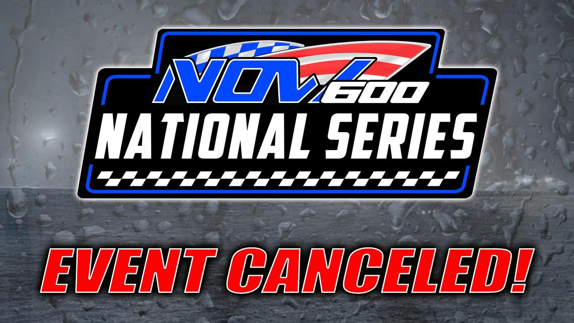 NOW600 National at Sweet Springs Motorsports Complex Falls to Rain!