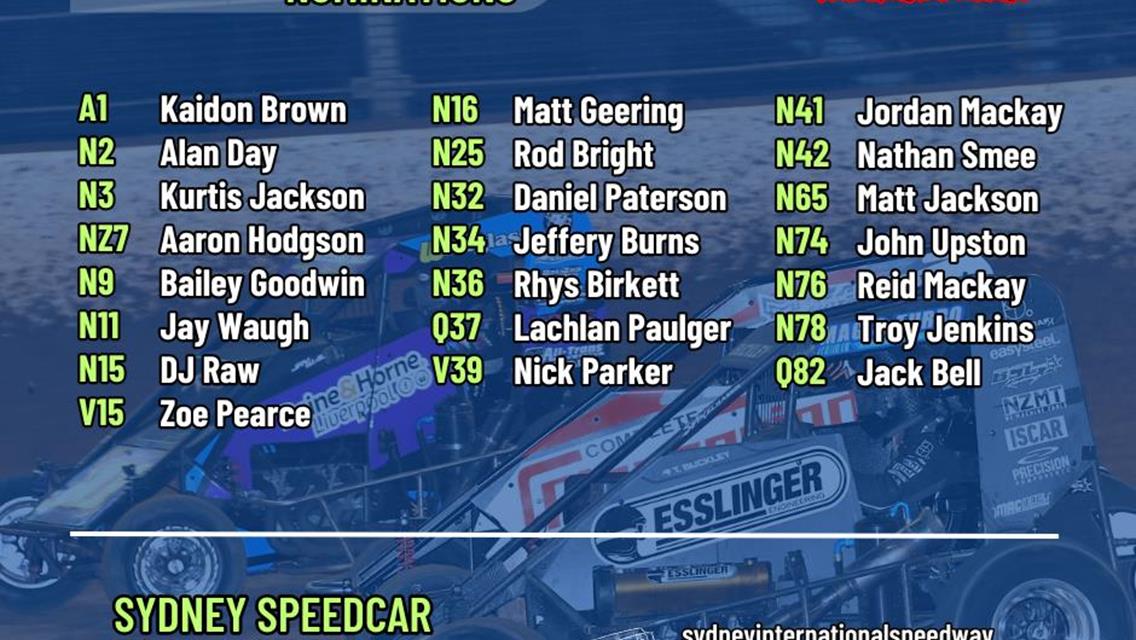 Sydney Speedcar 50 Lap Classic