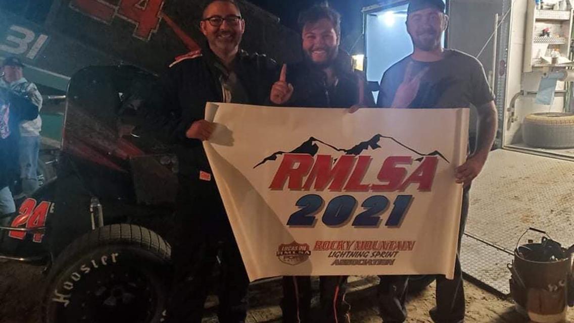 Johnny Boos Back to Winning Ways in POWRi RMLS Weekend Double-Header