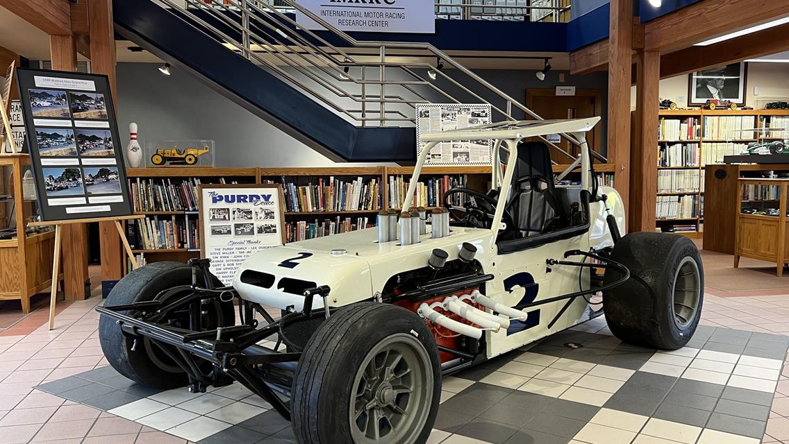 The International Motor Racing Research Center Presents “Oswego Supers: A Legacy of Speed at The Steel Palace” Featuring the Purdy Deuce Sat, May 11