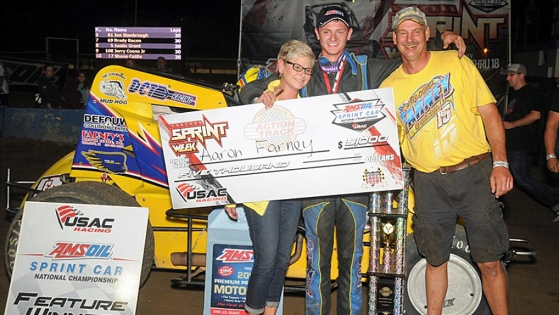 Fantastic Farney Wins First Career in Terre Haute &quot;Don Smith Classic&quot;