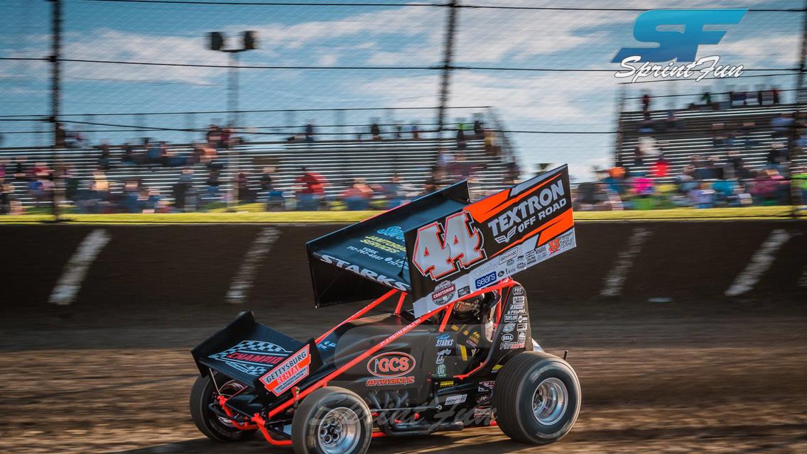 Starks Posts Best-Ever 360 Knoxville Nationals Outing
