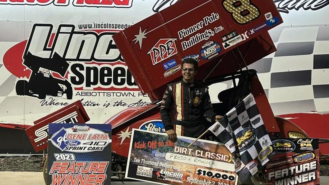 $ 10,000 KICK-OFF TO THE CLASSIC GOES TO FREDDIE RAHMER; Jayden Wolf Back in Victory Lane