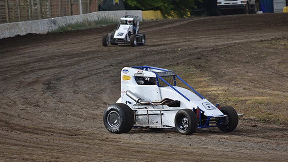 WESTERN MIDGET RACING FIRES OFF FOR THREE RACES IN EIGHT DAYS