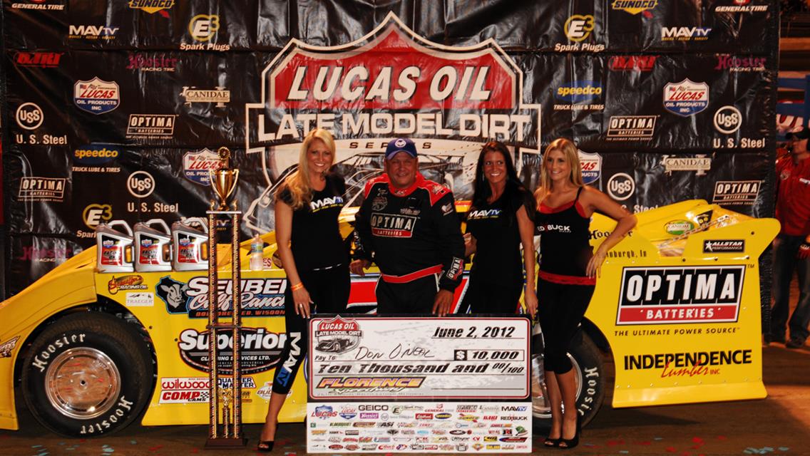 Don O’Neal Takes Second Straight Ralph Latham Memorial at Florence Speedway