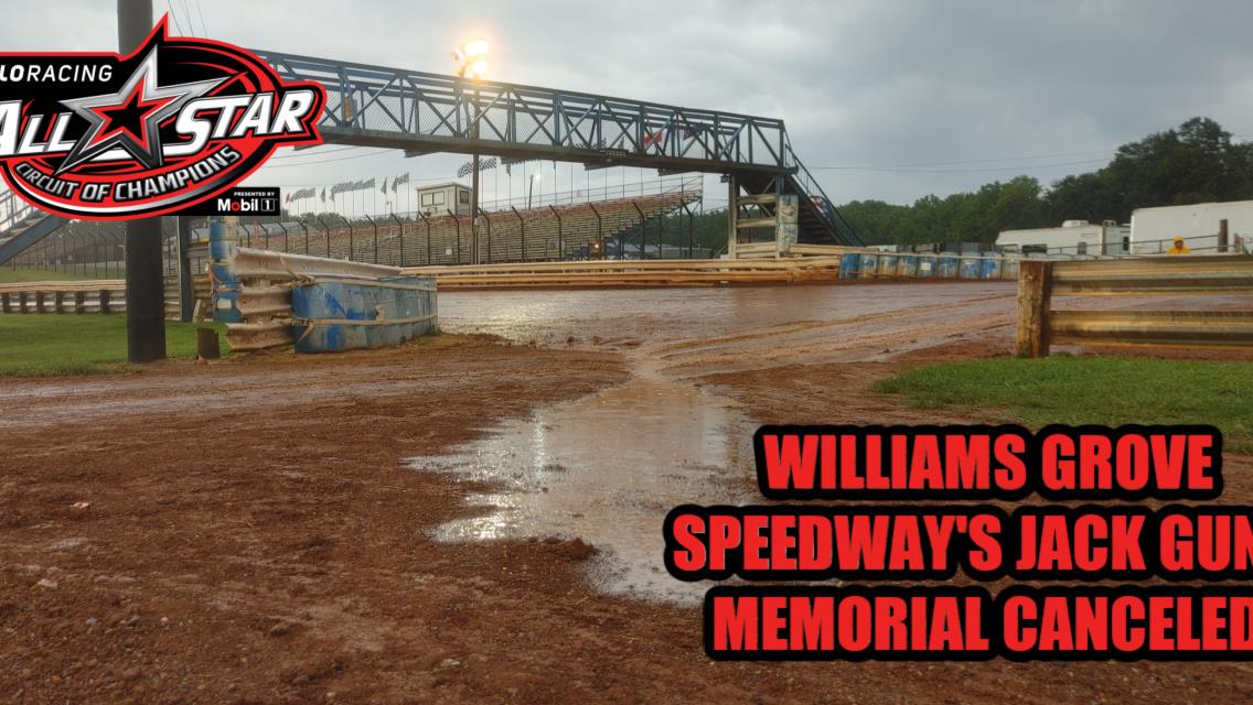 Williams Grove Speedway’s Jack Gunn Memorial Canceled