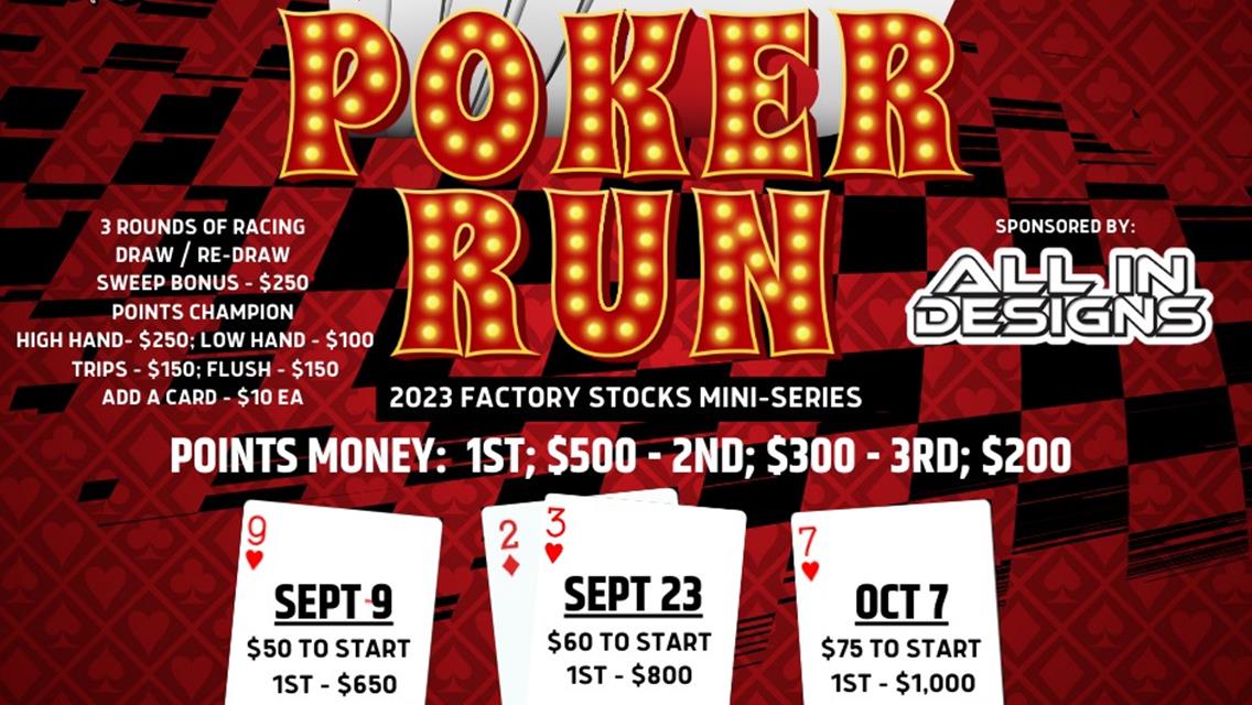 2023 Factory Stocks Poker Run