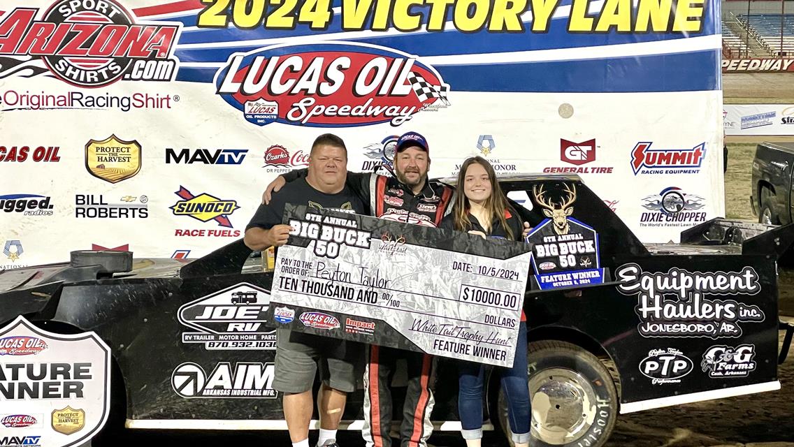 Chris Simpson earns MLRA Fall Nationals feature as Peyton Taylor bags Big Buck 50 triumph