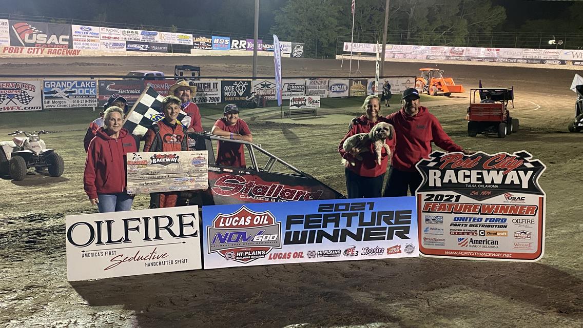 Sokol, Newell and Benson Top Season-High Lucas Oil NOW600 Series Field to Win Opening Night of Oil Capital Clash at Port City Raceway
