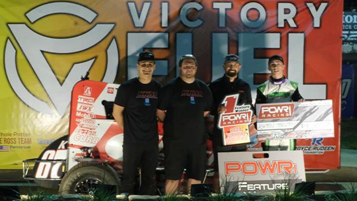 Ashton Torgerson Wins with POWRi National and West Midget League at Port City Raceway