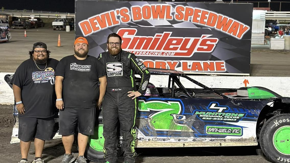 Devil&#39;s Bowl Speedway (Mesquite, TX) – American Crate Late Model Series – July 22nd, 2023.
