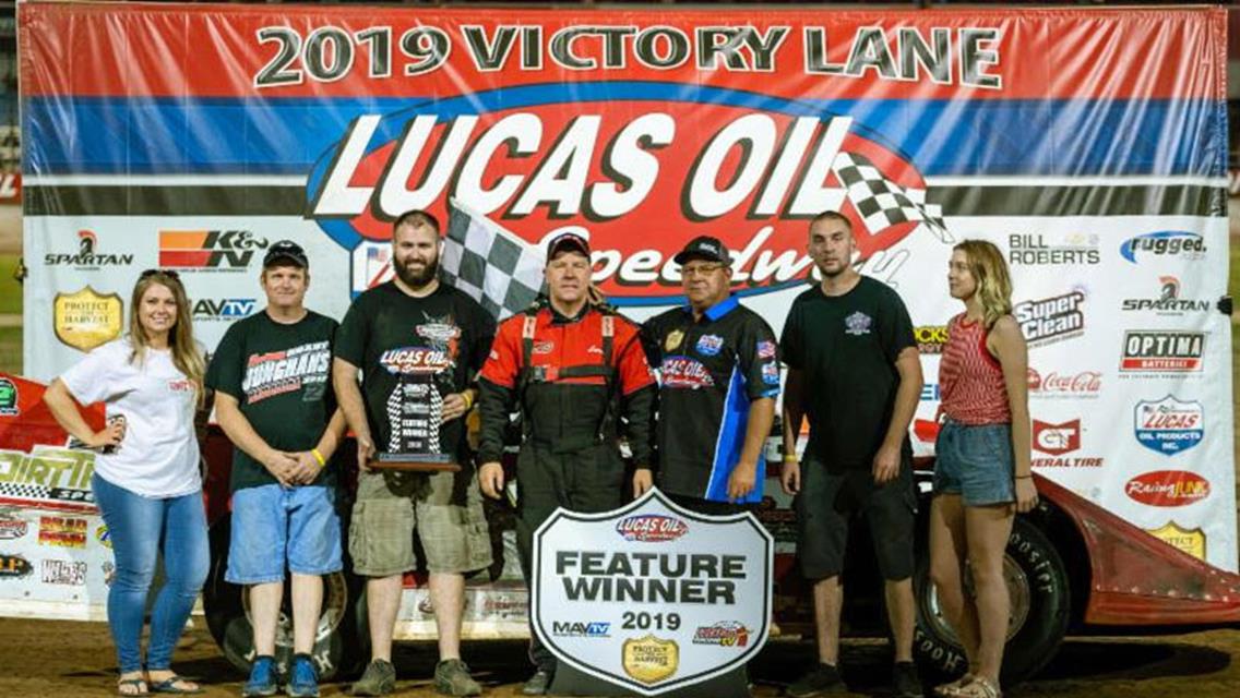 Ferris gets long-awaited win at Lucas Oil Speedway