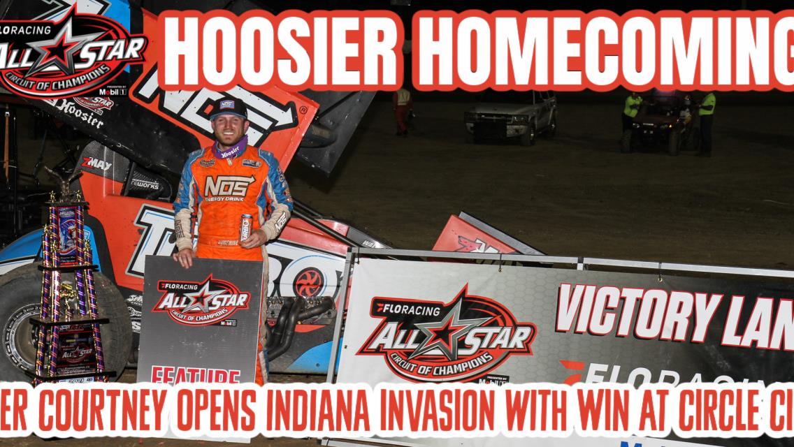 Tyler Courtney opens All Stars Indiana Invasion presented by Rayce Rudeen Foundation with win at Circle City Raceway