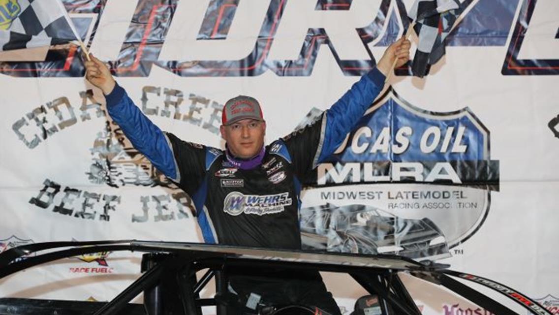 Chad Simpson Captures MLRA Checkers In Davenport Thriller