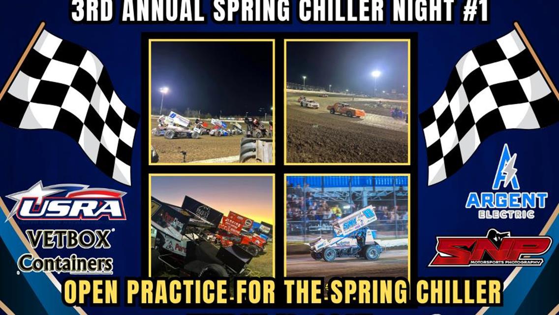 3rd Annual Spring Chiller opens the 2025 Season with Test and Tune N ight for all Racecars!