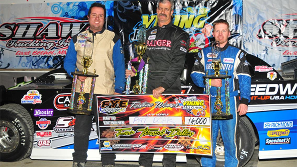 Doar Dominates Frigid Viking Fall Classic For 250th Career Victory