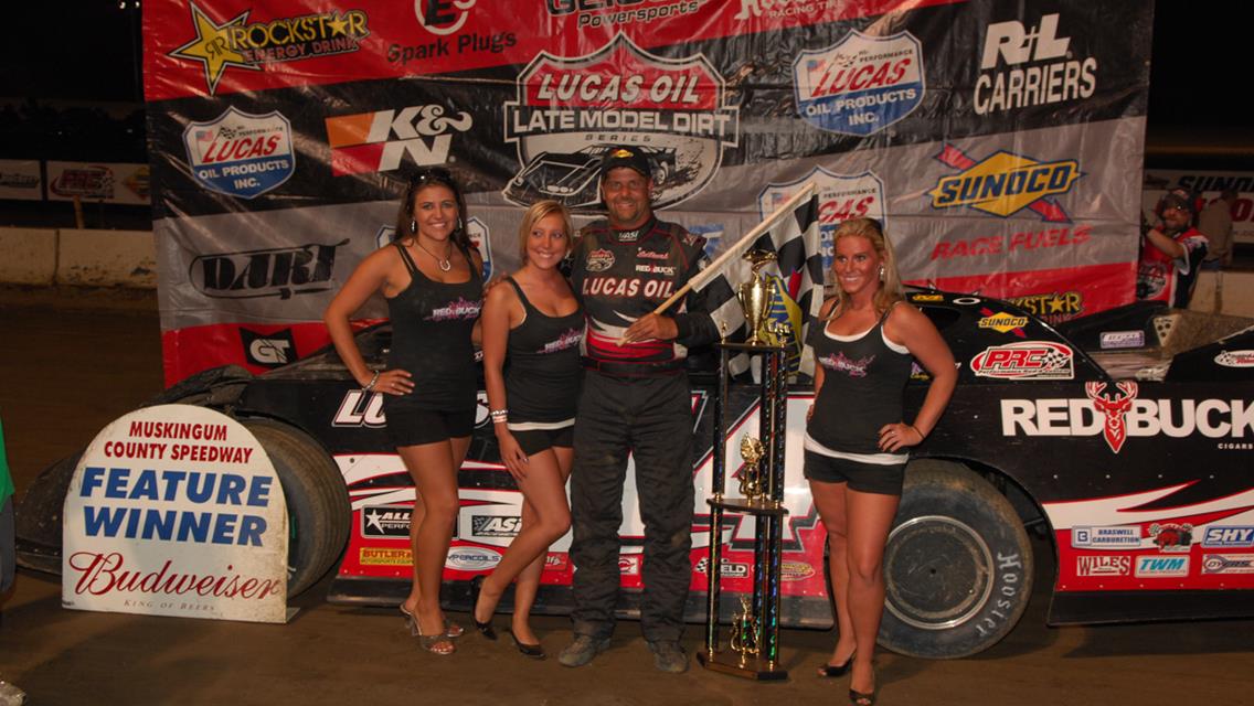 Pearson Makes Late Race Pass on Cook to Win “Budweiser 50” at Muskingum County