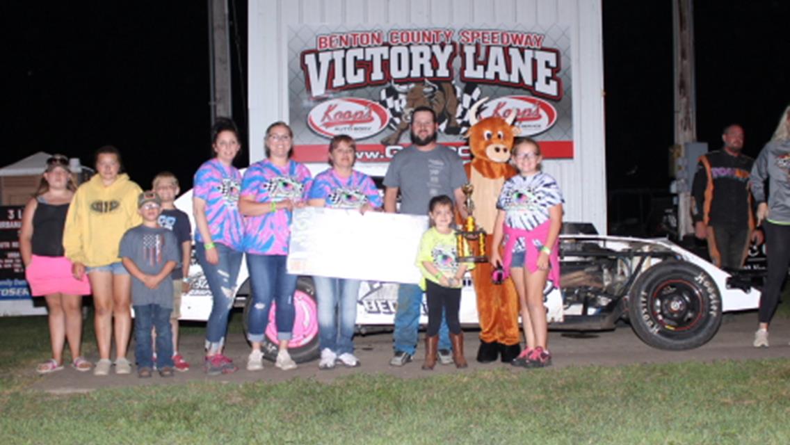 After scouting out fast line, Becerra banks biggest check at Benton County’s Urbana 5